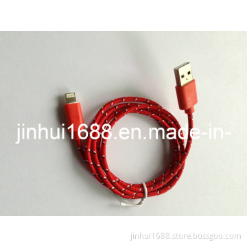 Colorful Braided Cable,for Iphone5 Cable (JH -cable-01)